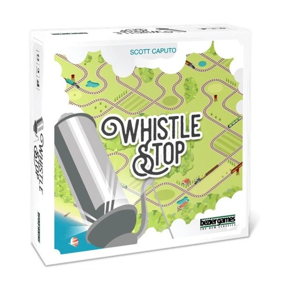 Bezier Games Whistle Stop Scott Caputo Board Game 2017 New Factory Sealed